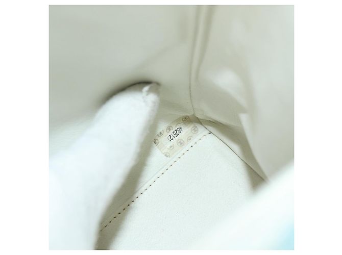 CHANEL Borsa a Catena Tweed Azzurro Chiaro Argento CC Auth 177972SV Blu chiaro - vista 23