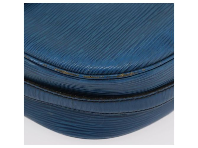 LOUIS VUITTON Borsa a Spalla Epi Jeune Fille MM Blu Toledo M52155 LV Auth BA12461 - vista 14