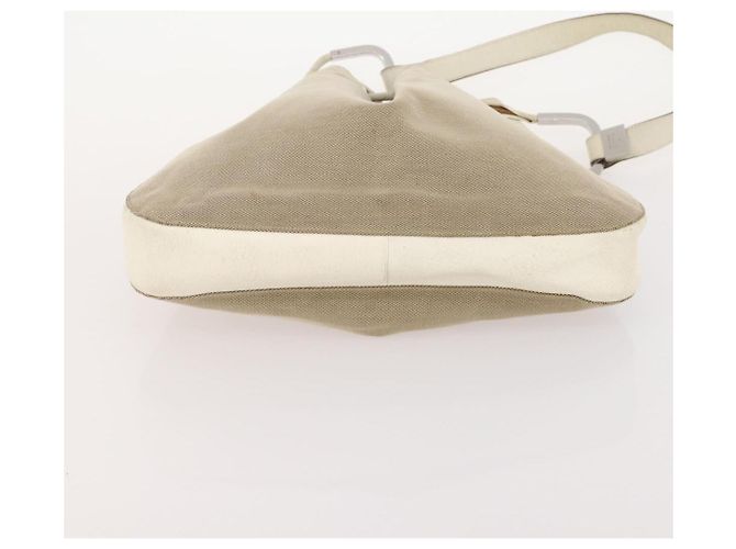 Borsa a Spalla in Tela GG Sherry Line di GUCCI 2 Pezzi Beige Auth BA12349 - vista 16