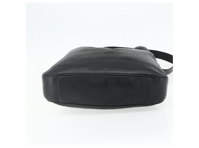 Borsa a Spalla in Pelle Gucci Bamboo 2way Nera Oro 001 2404 1577 Auth bs34581 Nero D'oro - vista 11