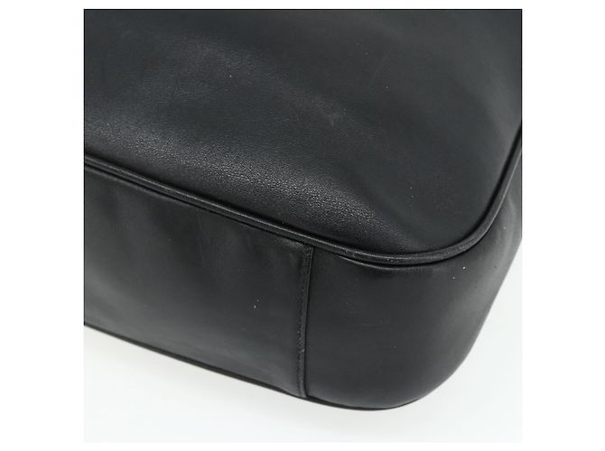 Borsa a Spalla in Pelle Gucci Bamboo 2way Nera Oro 001 2404 1577 Auth bs34581 Nero D'oro - vista 12