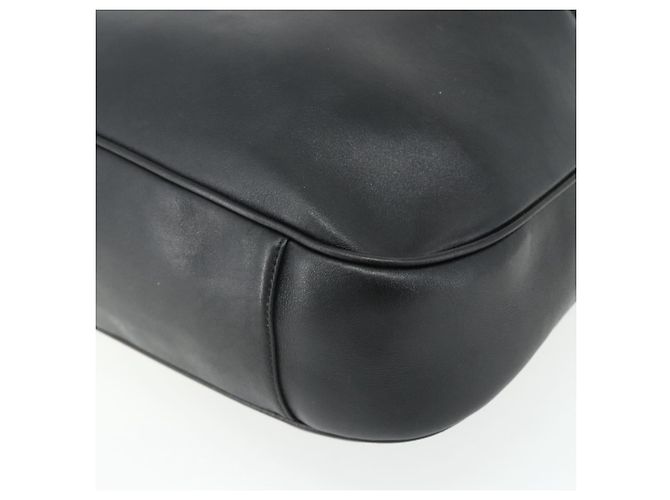 Borsa a Spalla in Pelle Gucci Bamboo 2way Nera Oro 001 2404 1577 Auth bs34581 Nero D'oro - vista 14