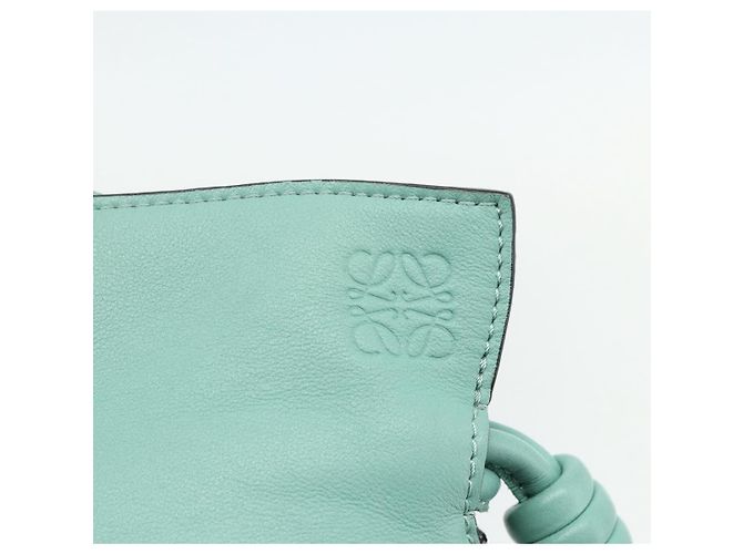 LOEWE - Borsa Clutch Flamenco Ghibli Spirited Away Susuwatari Auth 167255SM Verde - vista 19