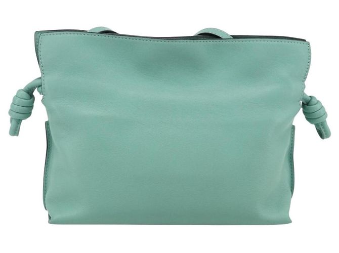 LOEWE - Borsa Clutch Flamenco Ghibli Spirited Away Susuwatari Auth 167255SM Verde - vista 2
