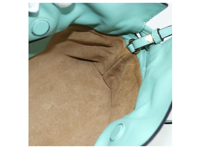 LOEWE - Borsa Clutch Flamenco Ghibli Spirited Away Susuwatari Auth 167255SM Verde - vista 21