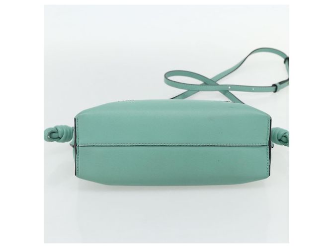 LOEWE - Borsa Clutch Flamenco Ghibli Spirited Away Susuwatari Auth 167255SM Verde - vista 5