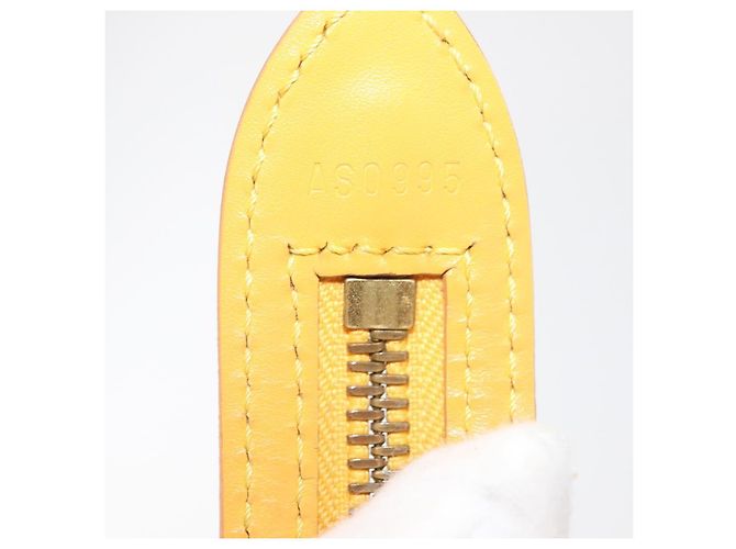 LOUIS VUITTON Borsa da Shopping Epi Saint Jacques Gialla M52269 LV Auth 178982 Giallo - vista 12