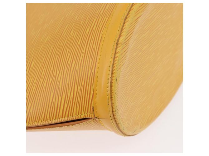 LOUIS VUITTON Borsa da Shopping Epi Saint Jacques Gialla M52269 LV Auth 178982 Giallo - vista 16