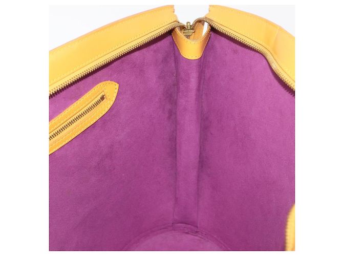 LOUIS VUITTON Borsa da Shopping Epi Saint Jacques Gialla M52269 LV Auth 178982 Giallo - vista 18