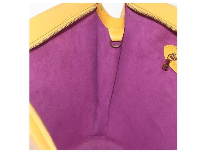 LOUIS VUITTON Borsa da Shopping Epi Saint Jacques Gialla M52269 LV Auth 178982 Giallo - vista 19