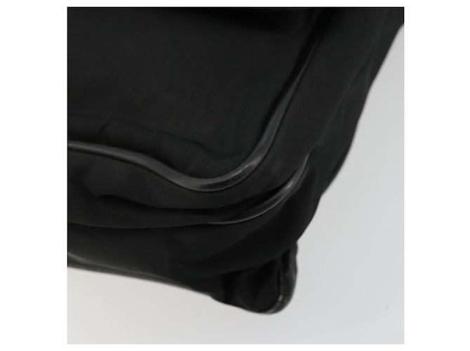 Borsa a Spalla PRADA Nylon Nero Argento Autentica 176173 - vista 15