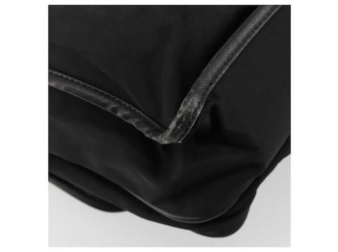 Borsa a Spalla PRADA Nylon Nero Argento Autentica 176173 - vista 8