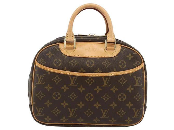 LOUIS VUITTON Borsa a Mano Monogram Trouville M42228 LV Auth 177273A Monogramma - vista 13
