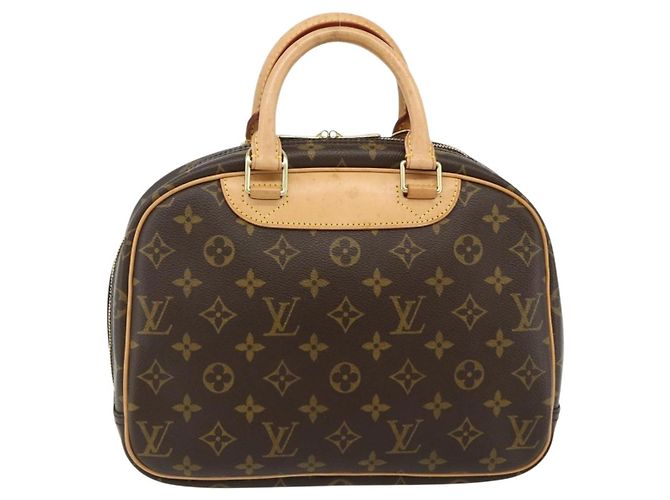 LOUIS VUITTON Borsa a Mano Monogram Trouville M42228 LV Auth 177273A Monogramma - vista 2
