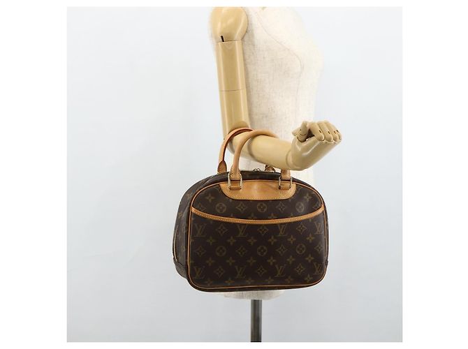 LOUIS VUITTON Borsa a Mano Monogram Trouville M42228 LV Auth 177273A Monogramma - vista 23