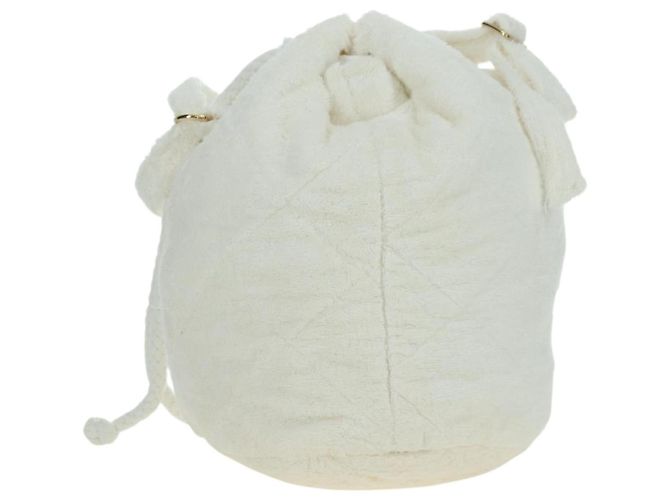 Hermès Sac Tote HERMES Pile Blanc Or Auth 178024V Doré - vue 3