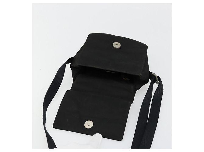 Borsa a Spalla PRADA in Nylon Nero Argento Autentica bs34639 - vista 10
