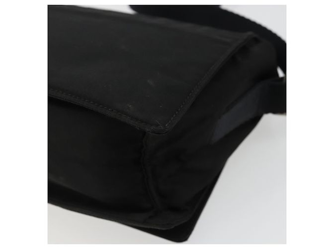 Borsa a Spalla PRADA in Nylon Nero Argento Autentica bs34639 - vista 15