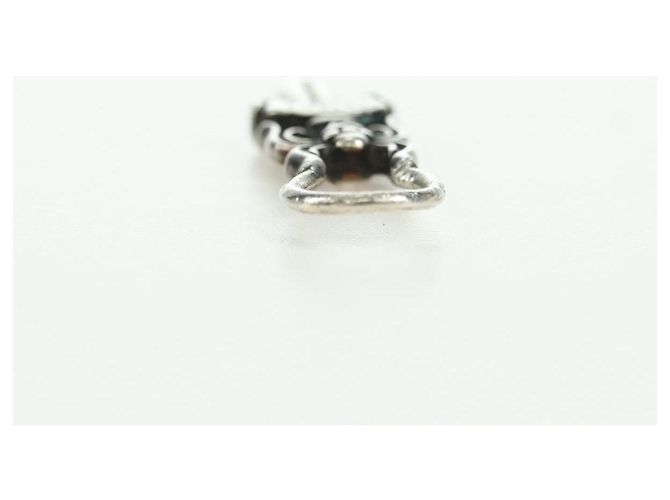 Pendente Charm Daga Chrome Hearts in Argento Ag925 Auth 177359V - vista 12