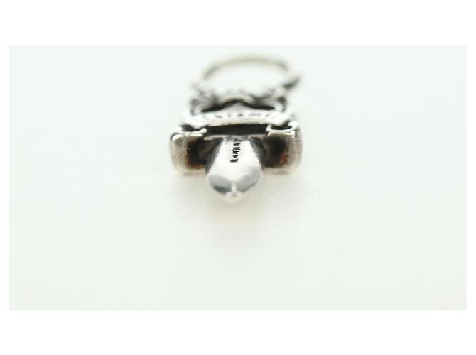 Pendente Charm Daga Chrome Hearts in Argento Ag925 Auth 177359V - vista 13