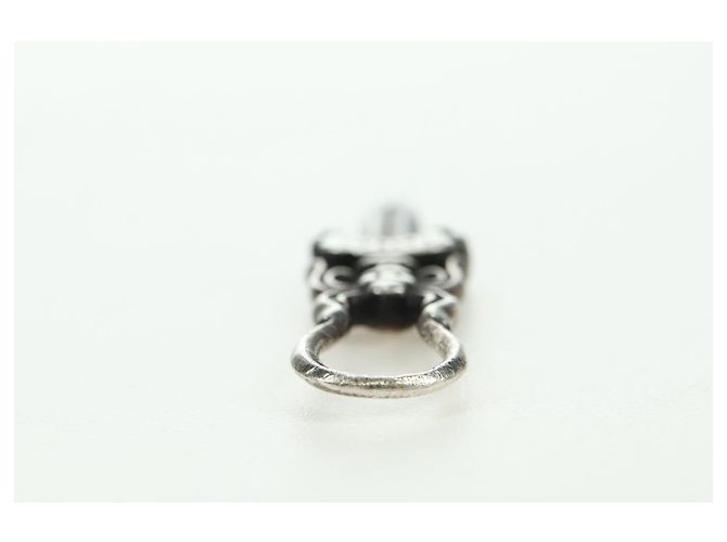 Pendente Charm Dagger Chrome Hearts in Argento Ag925 Auth 177358V - vista 12
