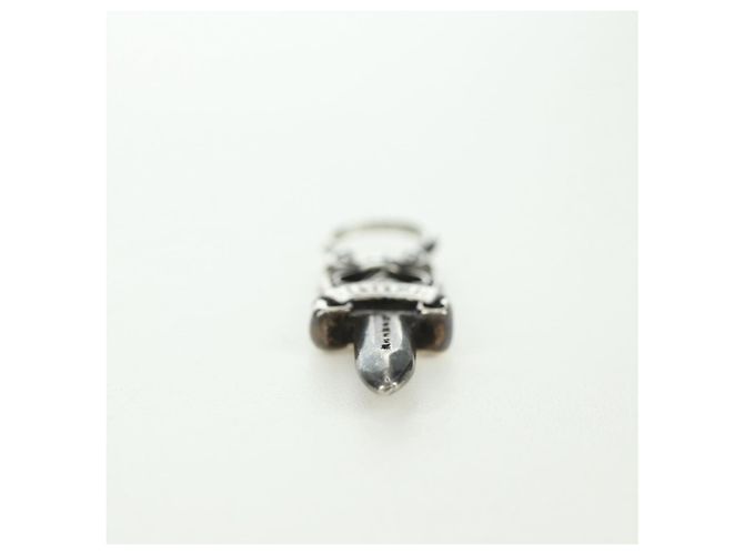 Pendente Charm Dagger Chrome Hearts in Argento Ag925 Auth 177358V - vista 13