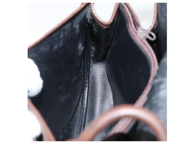 Borsa a Spalla Burberrys Nova Check in Tela e Pelle Beige Oro Auth bs34544 D'oro - vista 22
