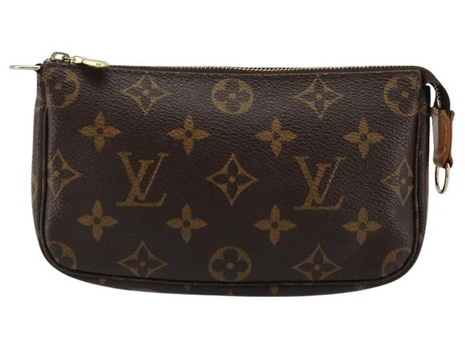 LOUIS VUITTON Mini Pochette Accessoires Monogram Pouch M58009 LV Auth bs34518 Monogramma - vista 13