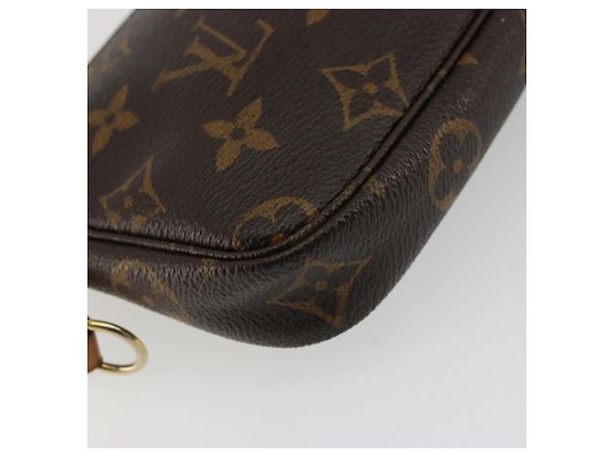 LOUIS VUITTON Mini Pochette Accessoires Monogram Pouch M58009 LV Auth bs34518 Monogramma - vista 16