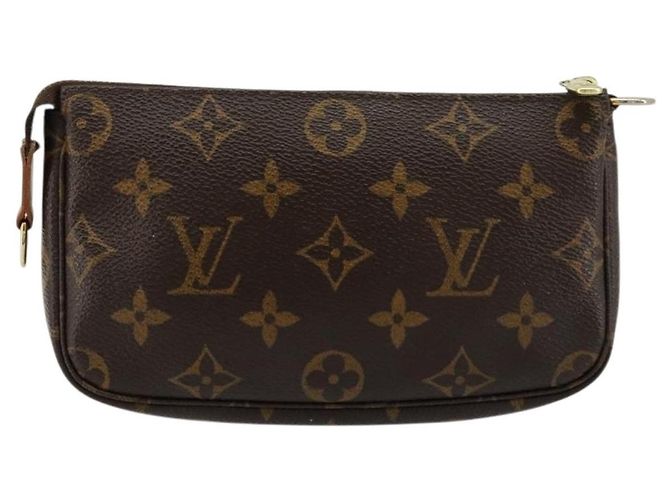 LOUIS VUITTON Mini Pochette Accessoires Monogram Pouch M58009 LV Auth bs34518 Monogramma - vista 2