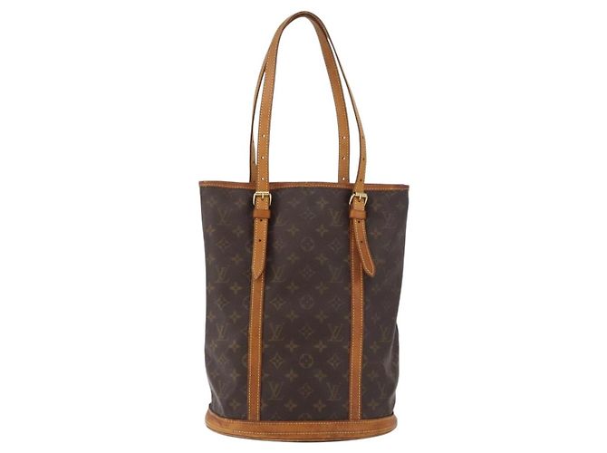 LOUIS VUITTON Borsa a Spalla Monogram Bucket GM M42236 LV Auth 178948 Monogramma - vista 13