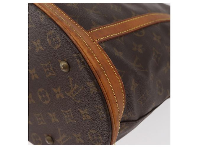 LOUIS VUITTON Borsa a Spalla Monogram Bucket GM M42236 LV Auth 178948 Monogramma - vista 15