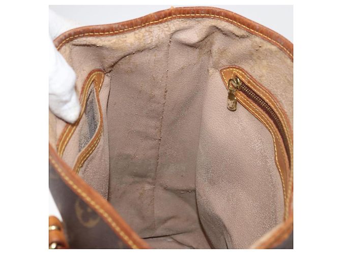 LOUIS VUITTON Borsa a Spalla Monogram Bucket GM M42236 LV Auth 178948 Monogramma - vista 19