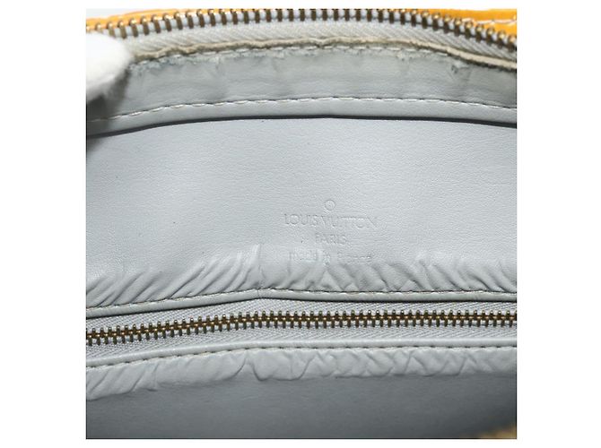 LOUIS VUITTON Borsa a Mano Houston Monogram Vernis Grigio M91053 LV Auth bs34983 - vista 10