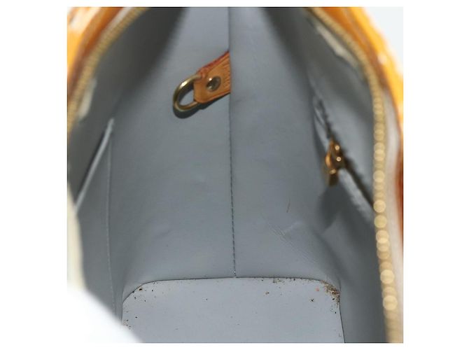 LOUIS VUITTON Borsa a Mano Houston Monogram Vernis Grigio M91053 LV Auth bs34983 - vista 19