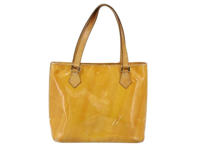 LOUIS VUITTON Borsa a Mano Houston Monogram Vernis Grigio M91053 LV Auth bs34983 - vista 2