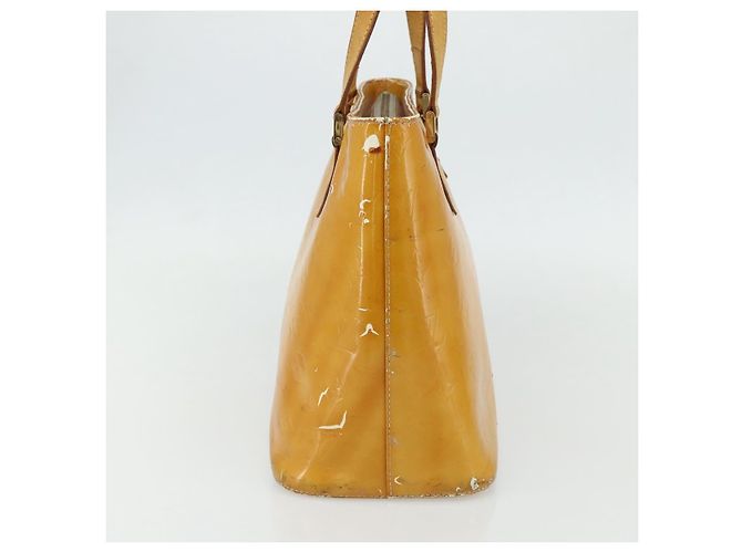 LOUIS VUITTON Borsa a Mano Houston Monogram Vernis Grigio M91053 LV Auth bs34983 - vista 3