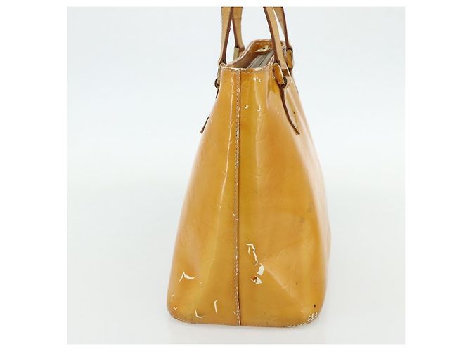 LOUIS VUITTON Borsa a Mano Houston Monogram Vernis Grigio M91053 LV Auth bs34983 - vista 4
