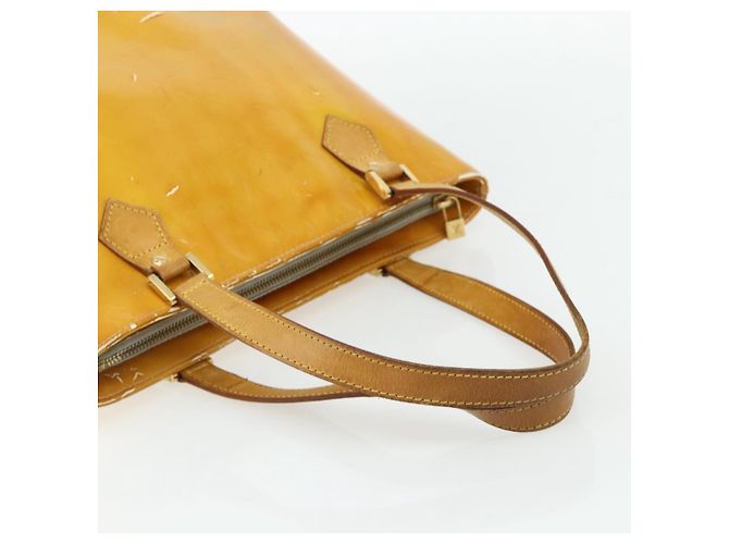 LOUIS VUITTON Borsa a Mano Houston Monogram Vernis Grigio M91053 LV Auth bs34983 - vista 7