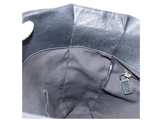 GUCCI GG Canvas Sherry Line Tasche Nylon Outlet Schwarz Silber 449178 Auth bs34813 - Ansicht 18
