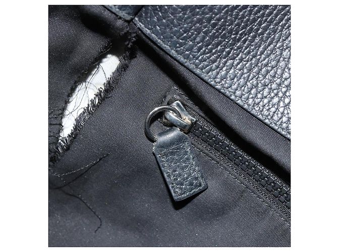 GUCCI GG Canvas Sherry Line Tasche Nylon Outlet Schwarz Silber 449178 Auth bs34813 - Ansicht 20