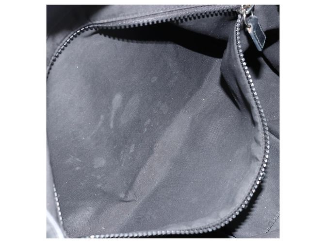 GUCCI GG Canvas Sherry Line Tasche Nylon Outlet Schwarz Silber 449178 Auth bs34813 - Ansicht 21