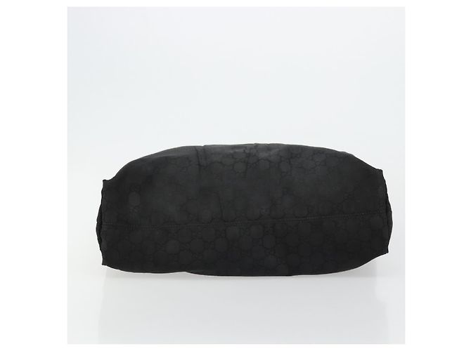 GUCCI GG Canvas Sherry Line Tasche Nylon Outlet Schwarz Silber 449178 Auth bs34813 - Ansicht 9