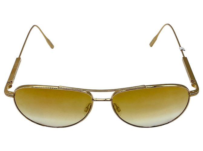 Occhiali da sole aviator Barton Perreira Gold Trask D'oro - vista 2