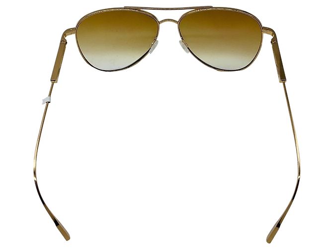 Occhiali da sole aviator Barton Perreira Gold Trask D'oro - vista 4