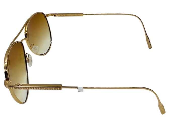 Occhiali da sole aviator Barton Perreira Gold Trask D'oro - vista 5