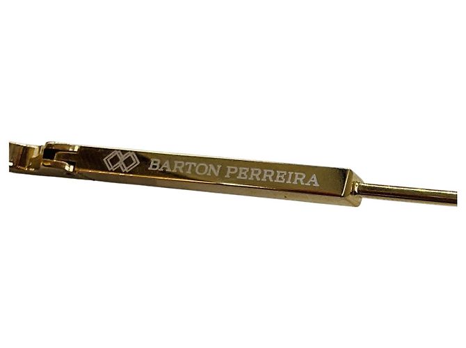 Occhiali da sole aviator Barton Perreira Gold Trask D'oro - vista 7