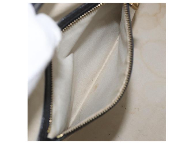 LOUIS VUITTON Monogram Mini Josephine GM Borsa a Mano Blu M92211 LV Auth 178684 - vista 22