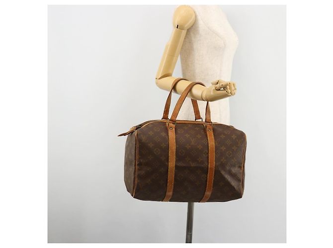 LOUIS VUITTON Borsa Boston Sac Souple 35 Monogram M41626 LV Auth 177427 Monogramma - vista 20