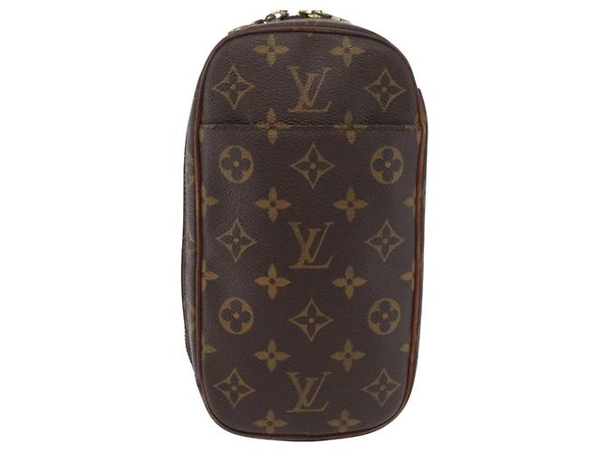 LOUIS VUITTON Monograma Pochette Gange Bolsa de Hombro M51870 LV Auth 179046 - vista 13